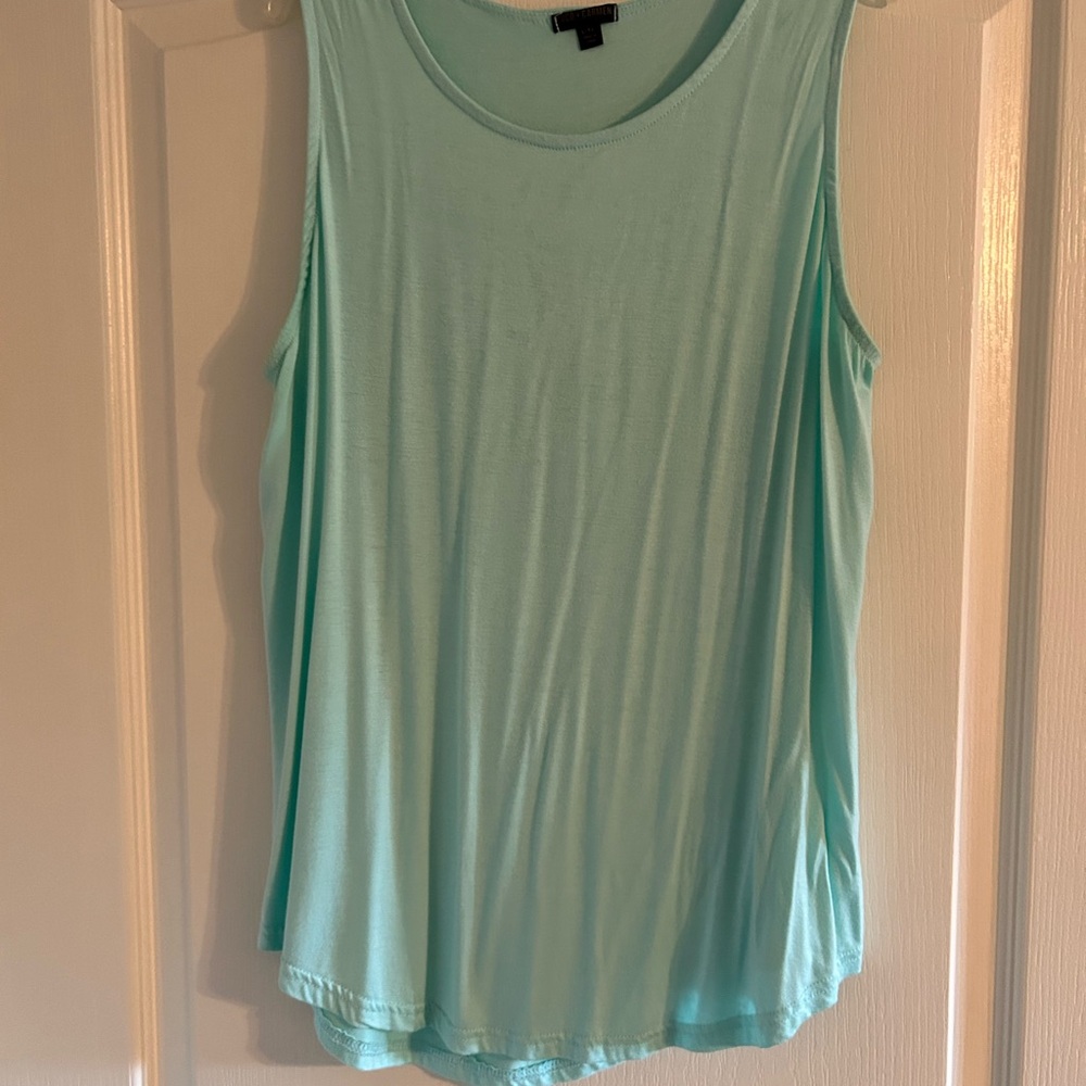 Coco + Carmen Light Blue Tank Top